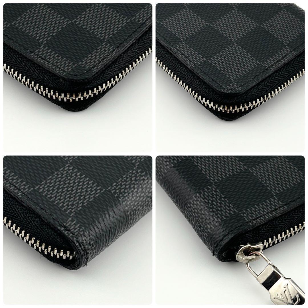 【美品】ルイヴィトン ダミエグラフィット ジッピーパース ケース