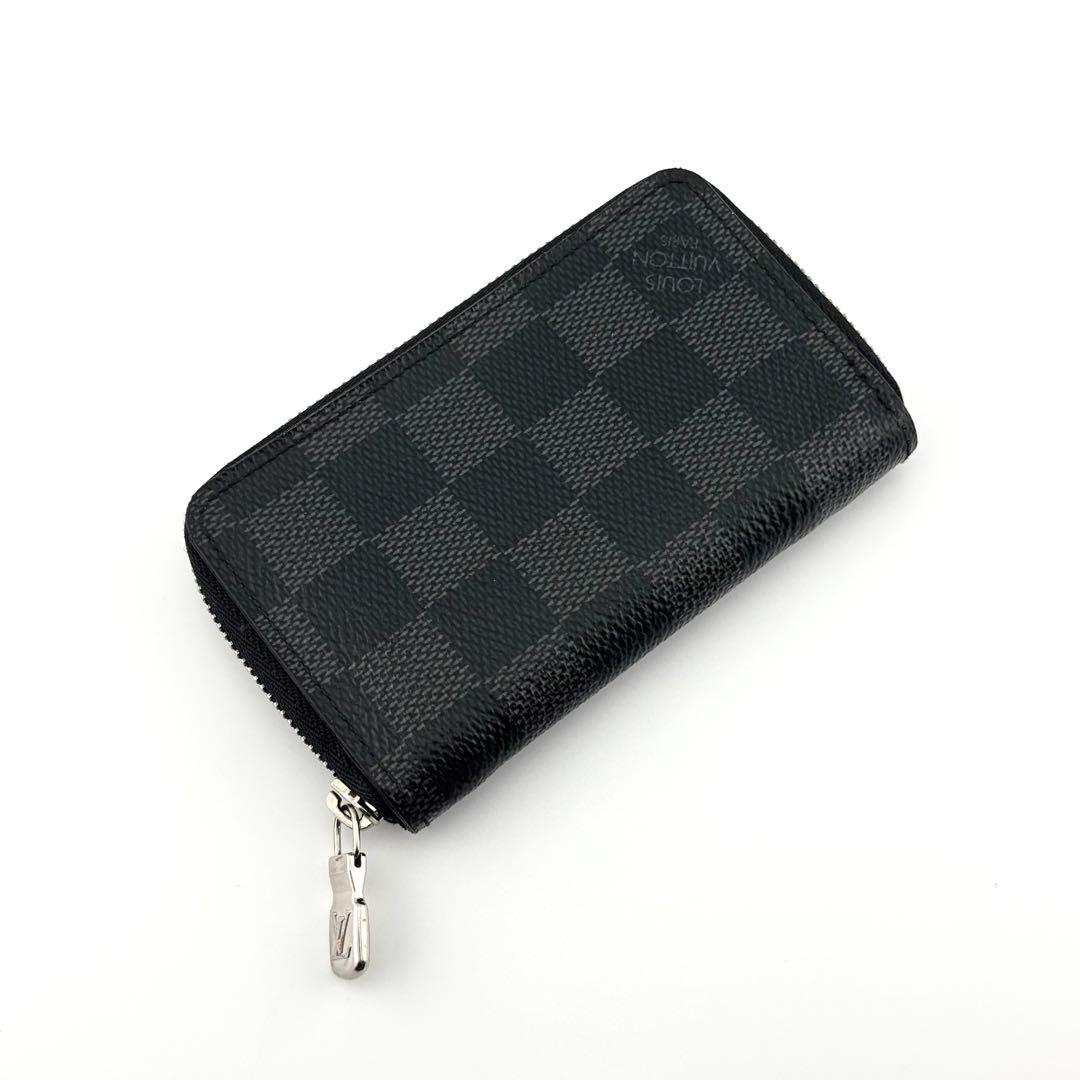 【美品】ルイヴィトン ダミエグラフィット ジッピーパース ケース