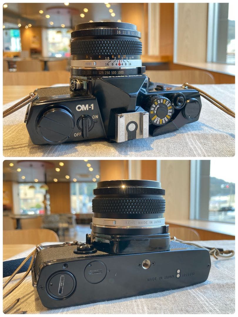 完動品＊美品＊初期保証☆OLYMPUS OM-1 ブラック☆レンズセット＊作例