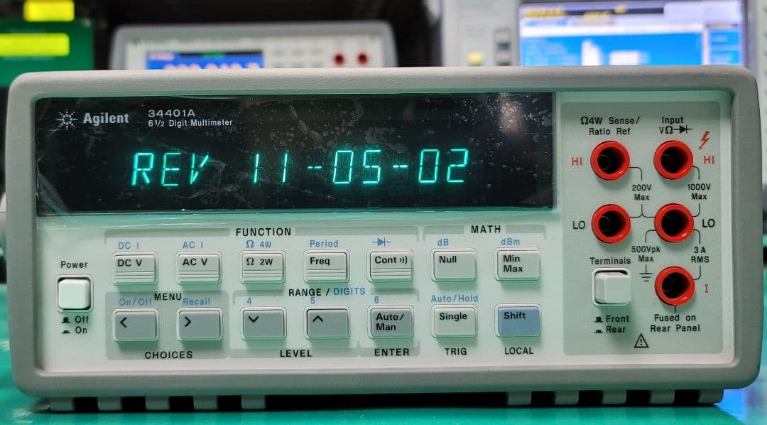 HP/Agilent 34401A 6.5桁 デジタルマルチメーター整備品