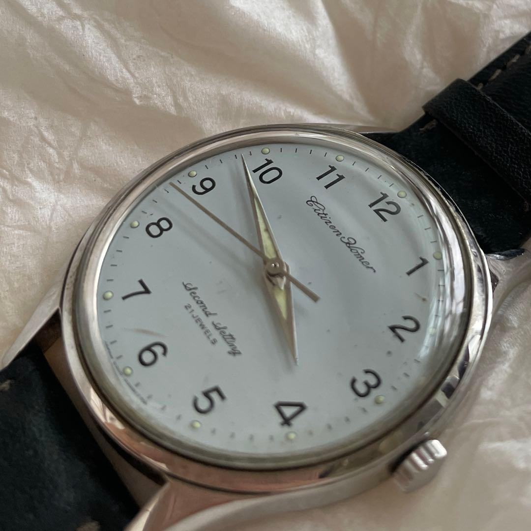 国鉄北総　レトロ腕時計