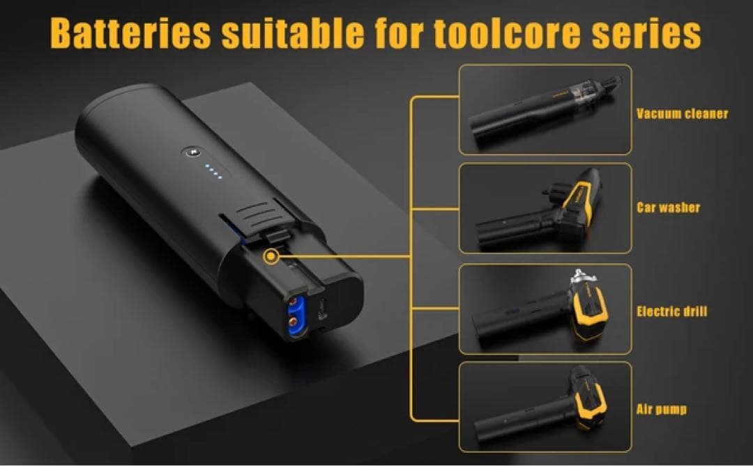 VTOMAN 災害時に役立つ充電も出来る掃除機 カージャンプスターターにも