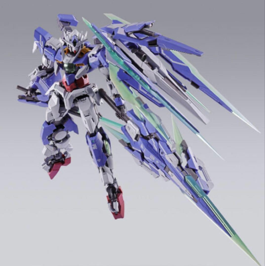 LBUILDダブルオークアンタ フルセイバーとフルセイバー用オプション付