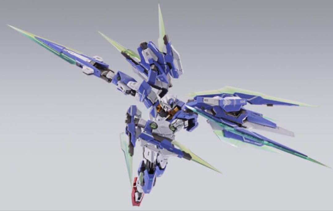 LBUILDダブルオークアンタ フルセイバーとフルセイバー用オプション付