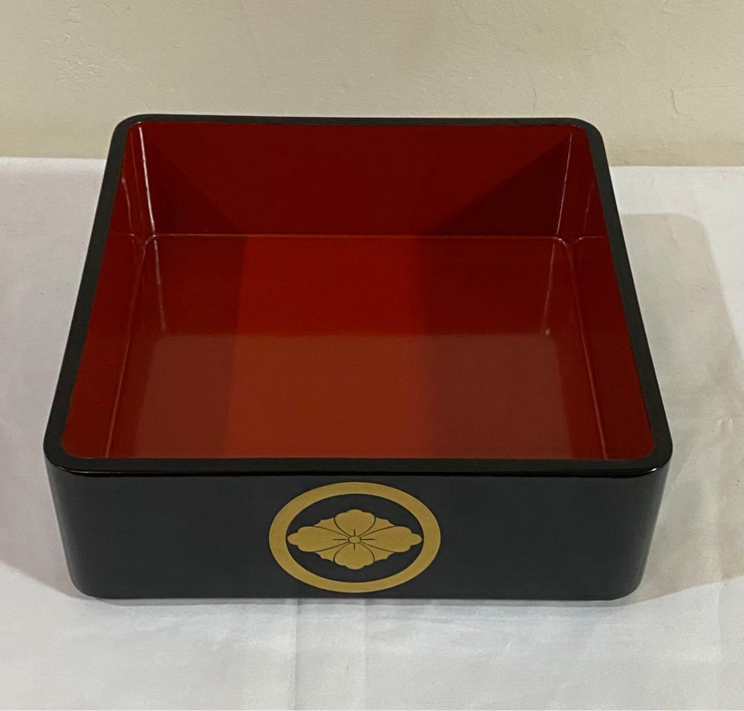 木製、本漆のお重箱　輪島塗