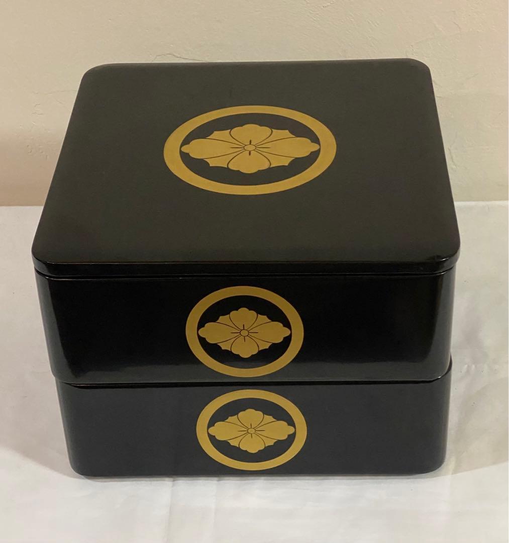 木製、本漆のお重箱　輪島塗