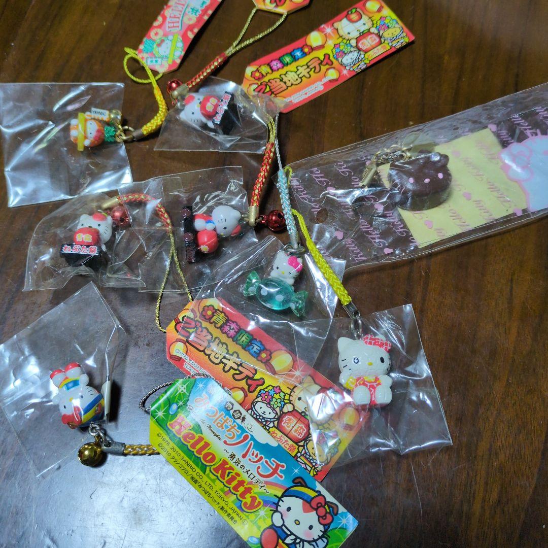 ハローキティ ストラップ 8個セット