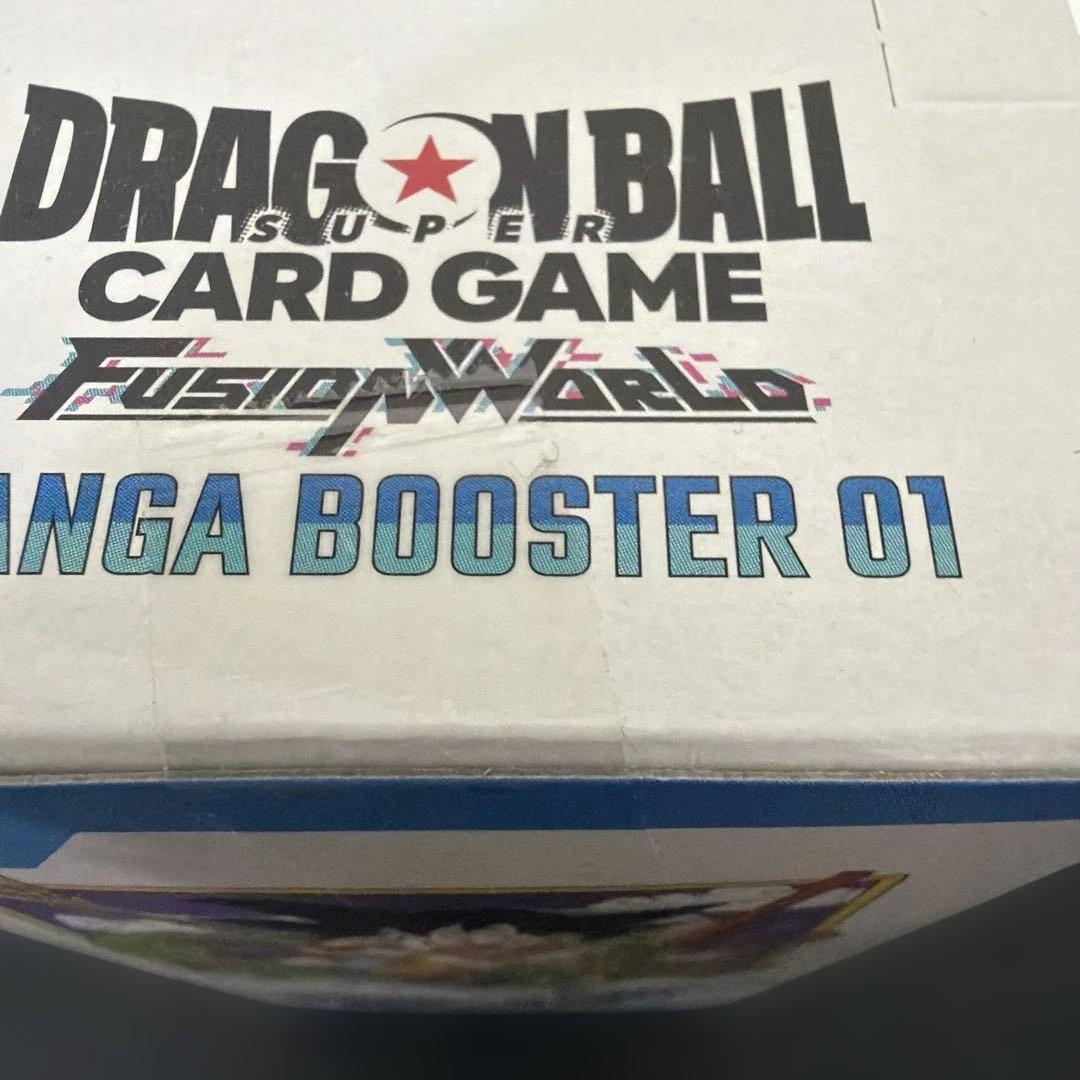 MANGA BOOSTER 01 マンガブースター テープ付き 未開封 ドラゴンボール