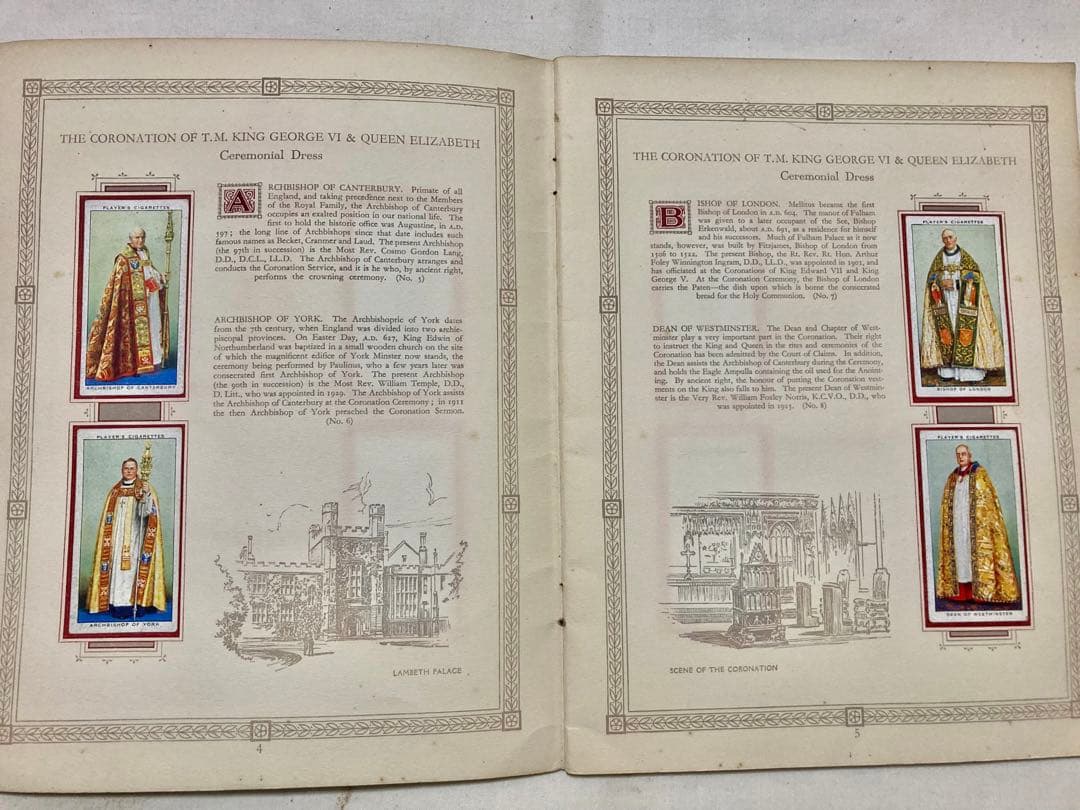 ビンテージPLAYER’S CARDS(1937年EVI ELIZA.