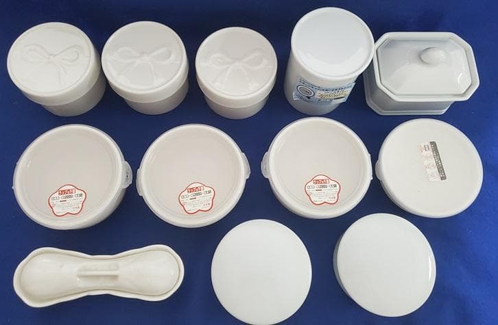 白磁　いろいろ　14種類　20個　新品未使用　ポーセラーツ