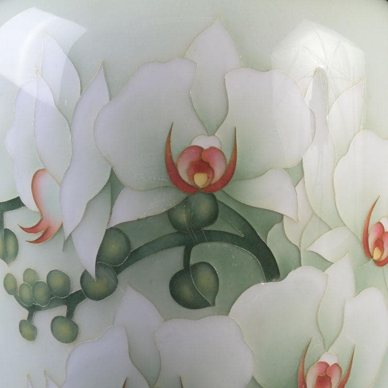 七宝焼　花文　花瓶　M　9797A