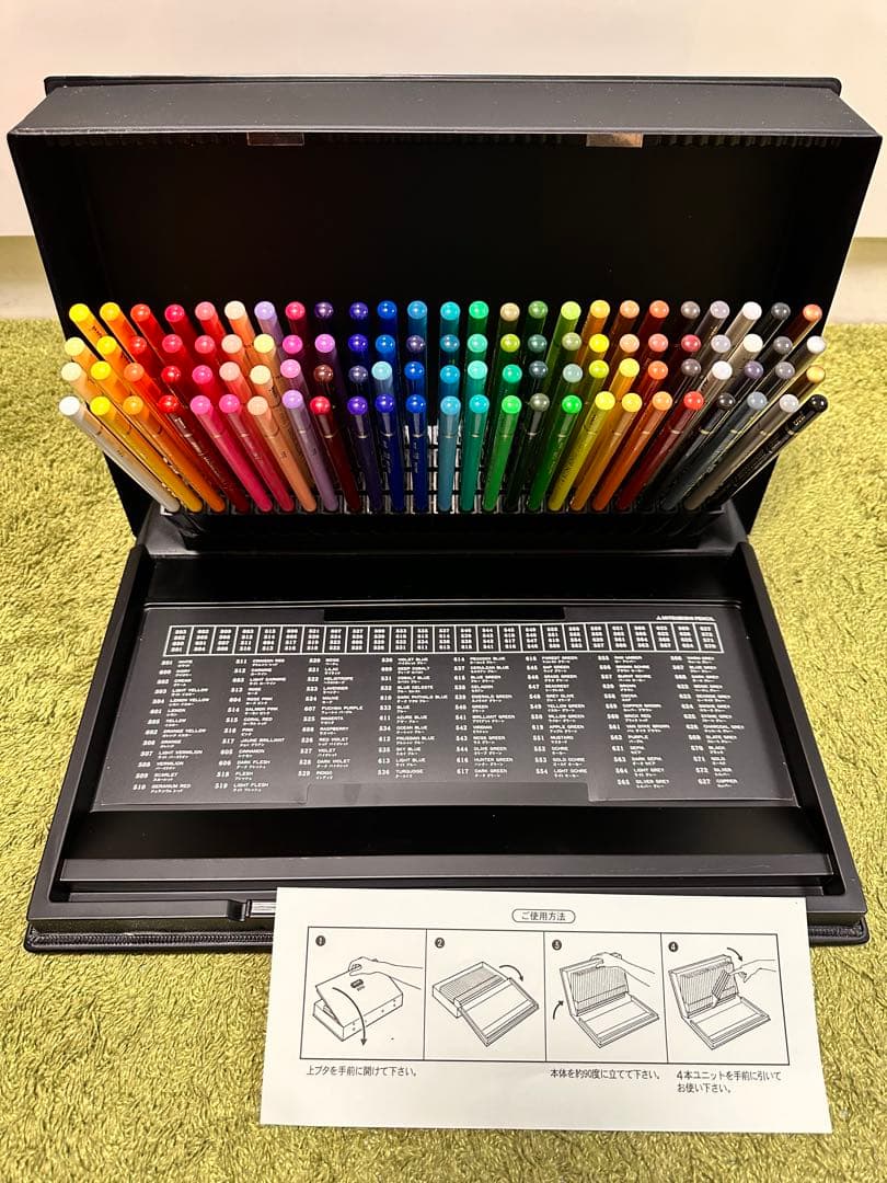 サンフォード カリスマカラー 72色 カリスマカラー色鉛筆 72色セット