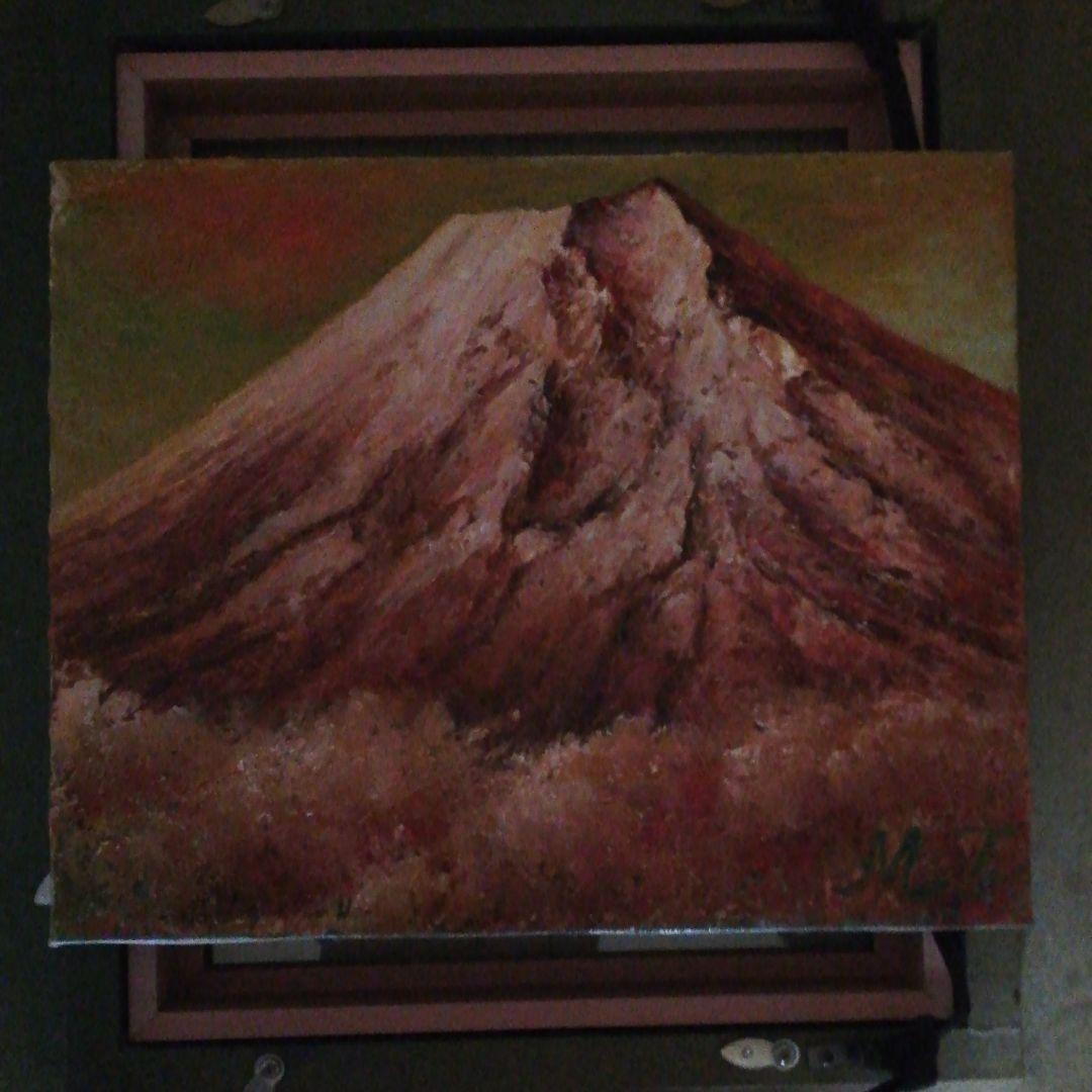 F 3『富士』油絵