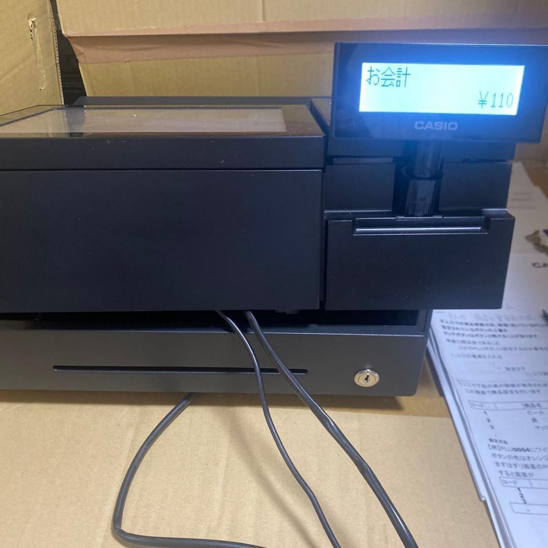 カシオレジスター V-R200 タッチ操作 設定無料Android 900222 CASIO V
