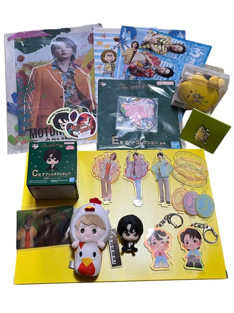 Mrs.GREEN APPLE】グッズまとめ売り 一番くじ 縦眉 シークレット