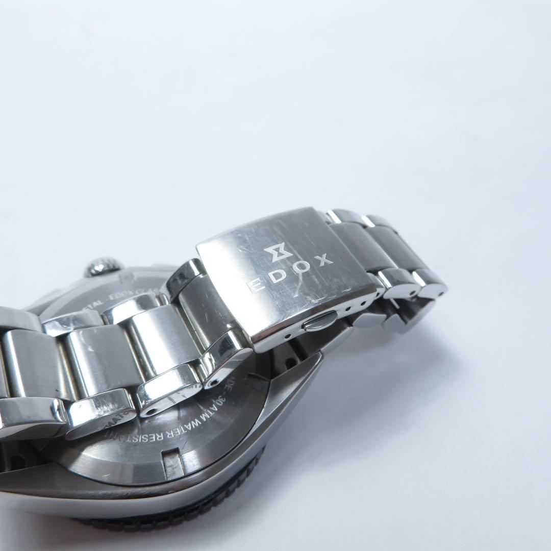 EDOX クラスワン クロノグラフ ビッグデイト エドックス　腕時計 10017