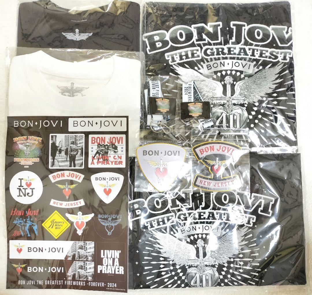 ボンジョビ BONJOVI Tシャツ スポーツタオル ネックストラップ バッグ