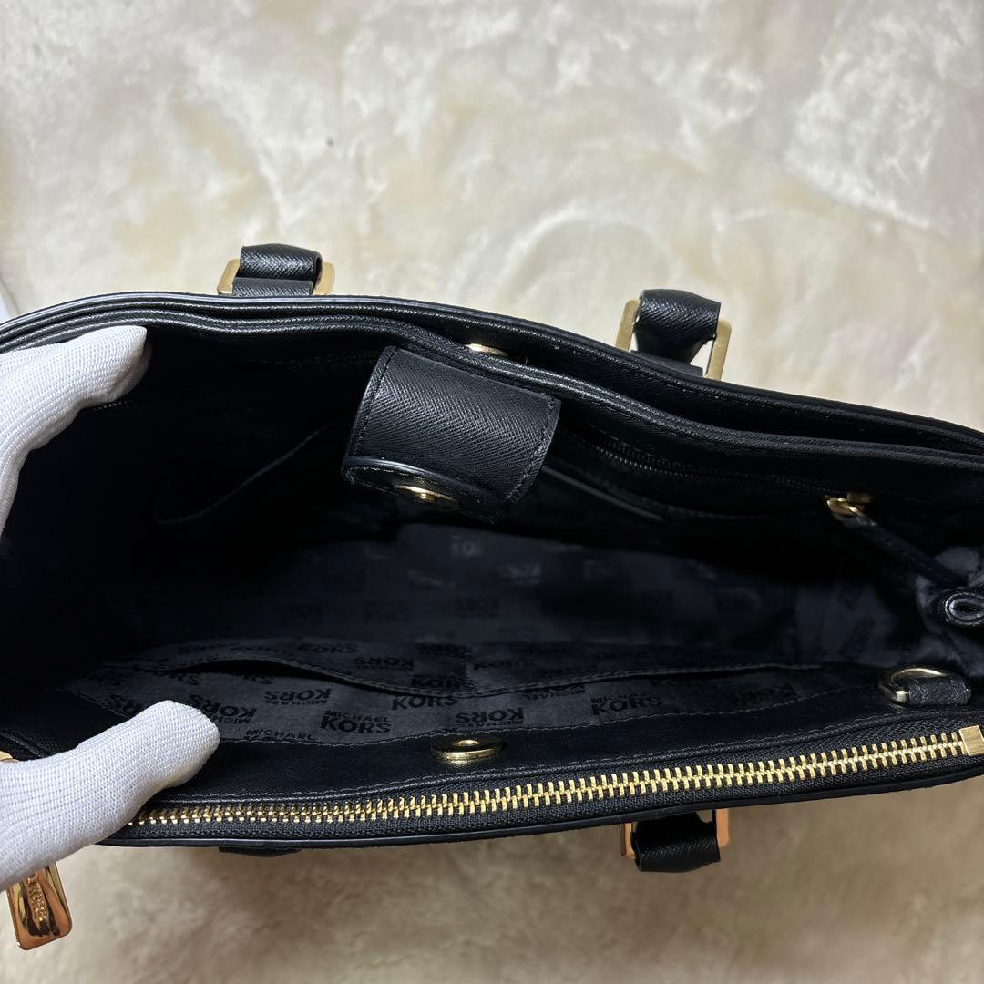 【極美品】マイケルコース ハンドバッグ ブラック A4収納可｜通勤・仕事用