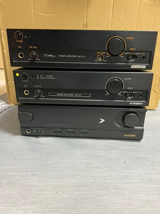 アンプ3点 小売 ONKYO プリメインアンプ FM/AMチューナー CDプレーヤー 3点