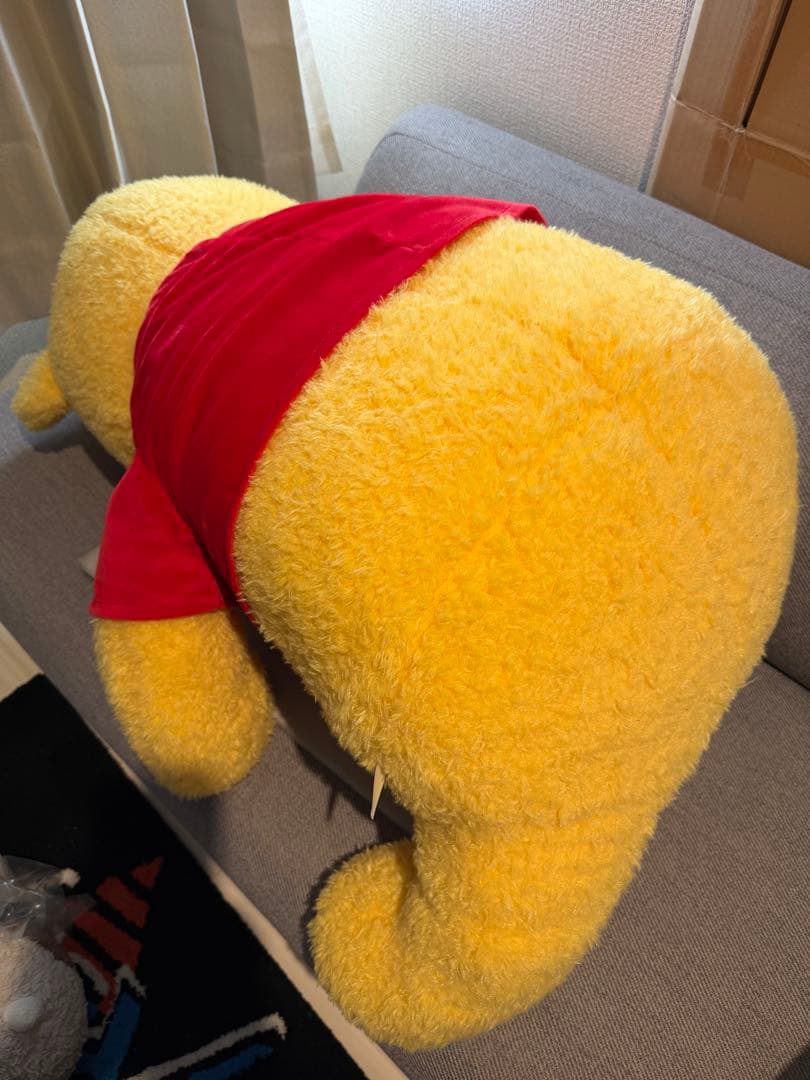 くまのプーさんBIGぬいぐるみ ディズニー購入 75cm