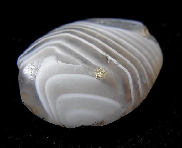 ☆J0101☆古代石 (62) オニキス 縞瑪瑙 アミュレットビーズ - メルカリ