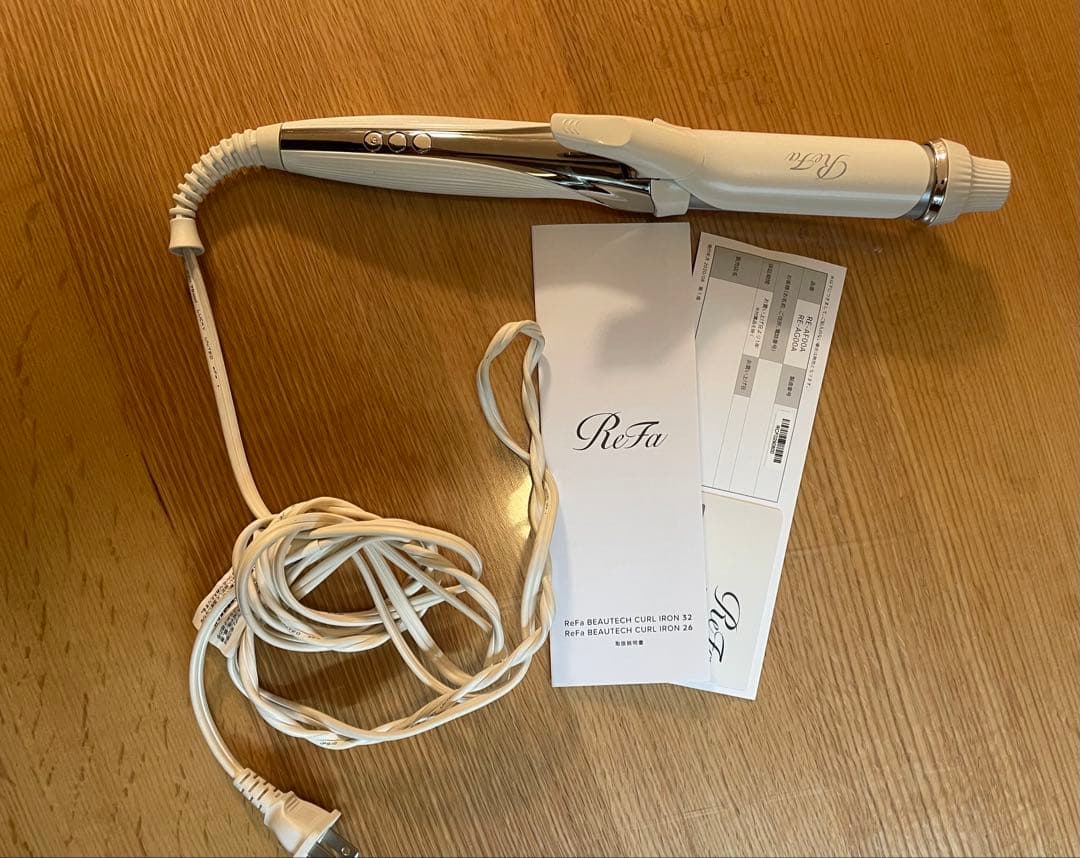 ジャンク品】リファ カールアイロン 32mm ReFa ギャランティカード付