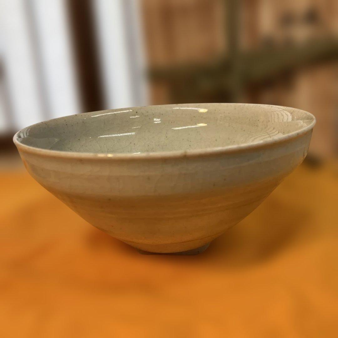 茶道具 白天目茶碗 加藤唐三郎 造 (尾州徳川家御用窯) 共箱