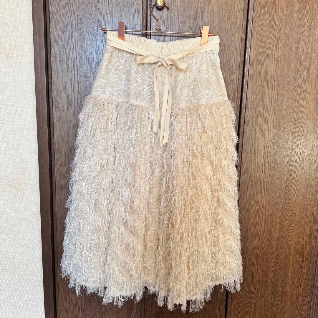 LILY SUNOCOFF マジェスティックスワンスカート 38