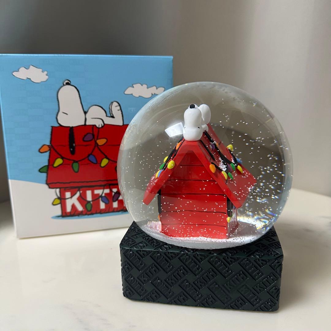 新品 Kith Snoopy House Snow Globe スノードーム