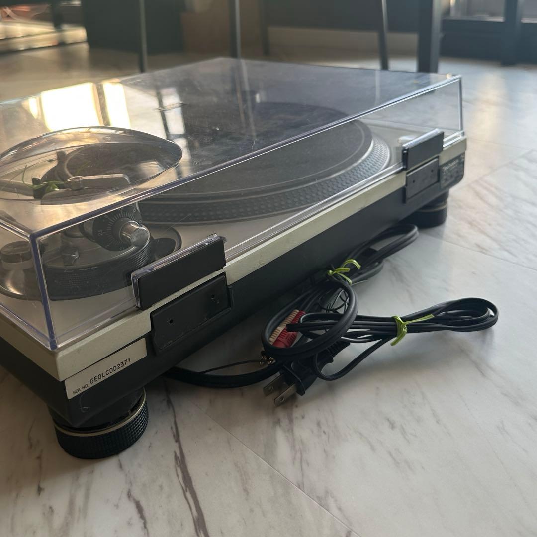 Technics SL-1200 レコードプレーヤー 本体 ふたつき - メルカリ