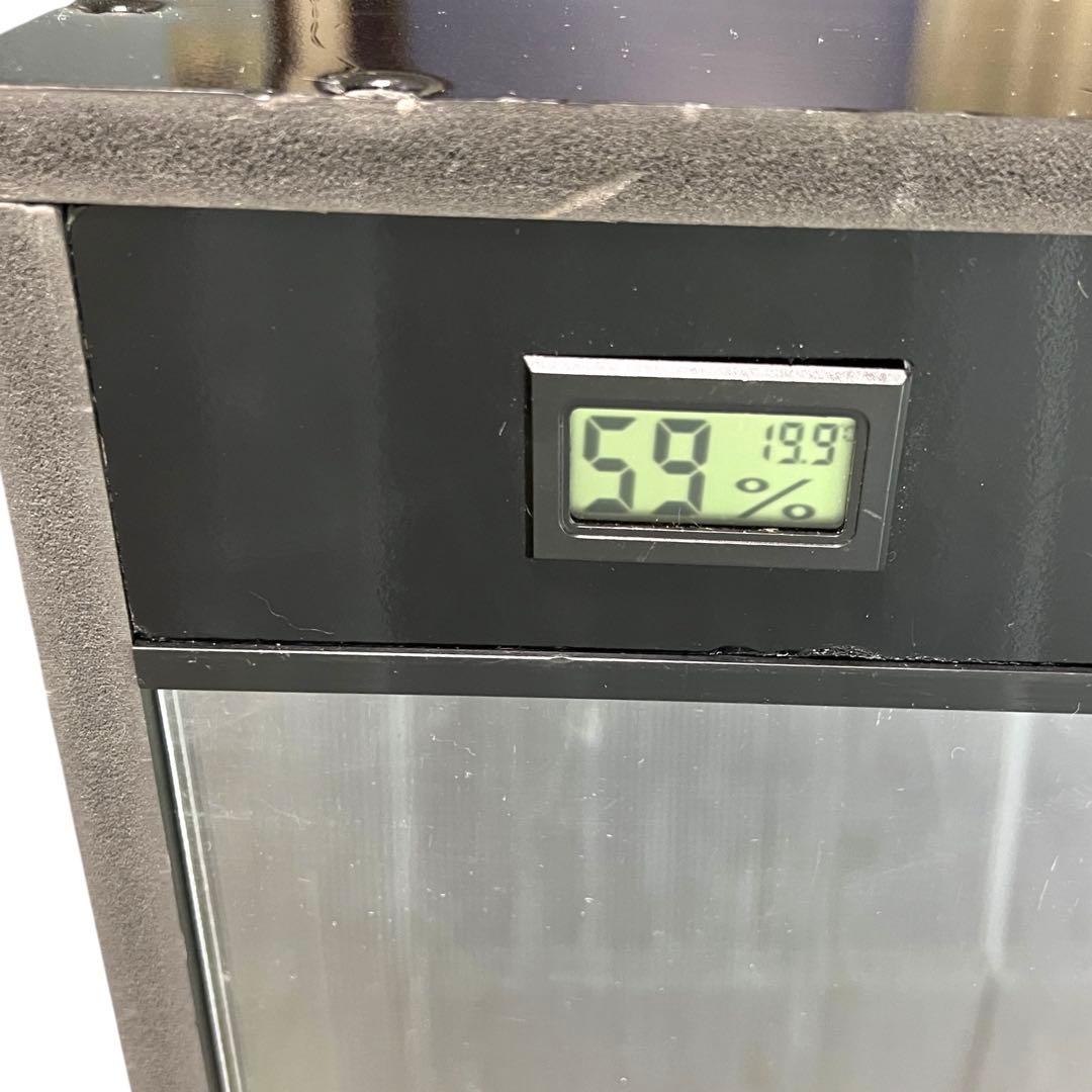 サーモ内蔵・未使用】爬虫類 ケージ 60×40×40 ブラック