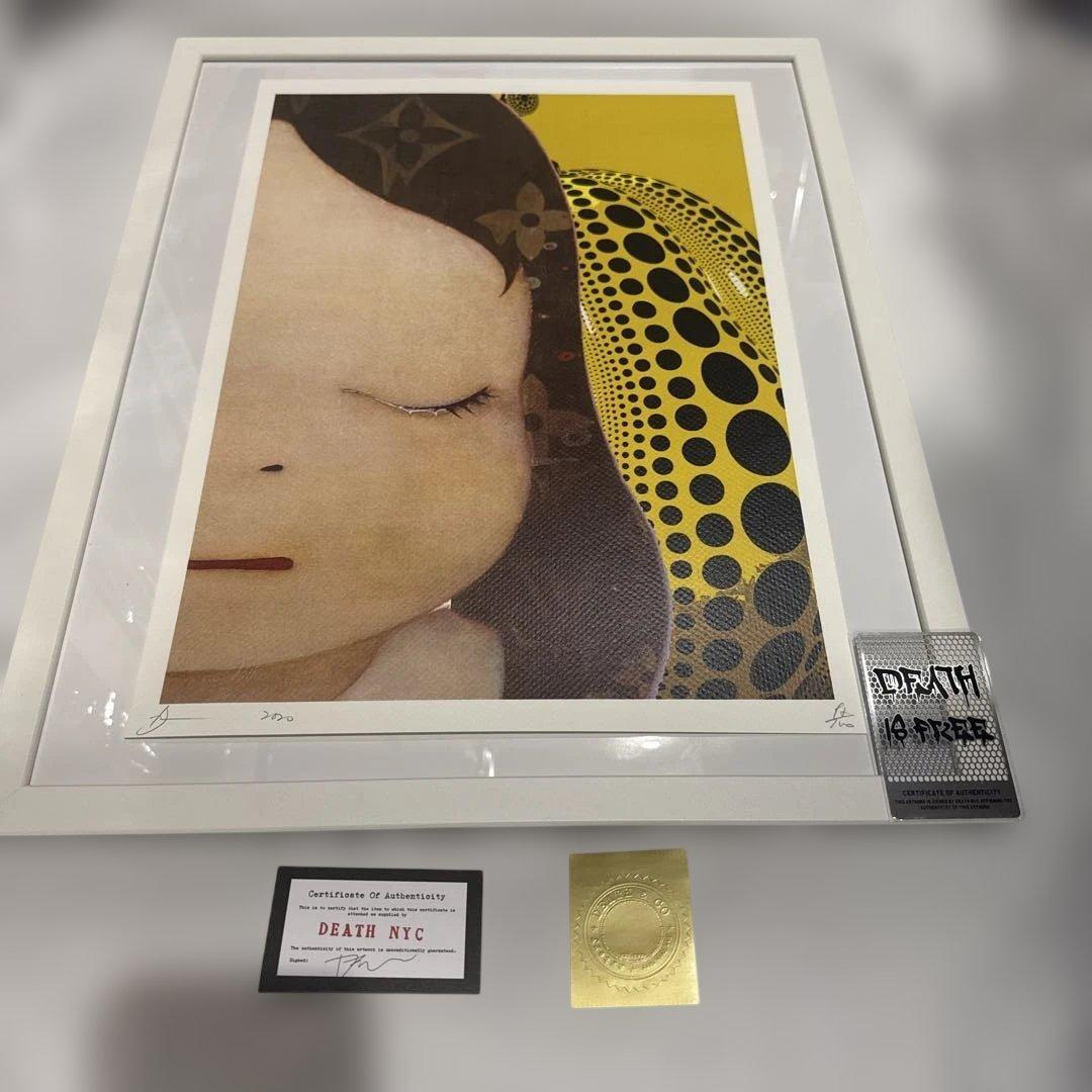 DEATH NYC 現代アートポスター 世界100枚限定 奈良美智 草間弥生