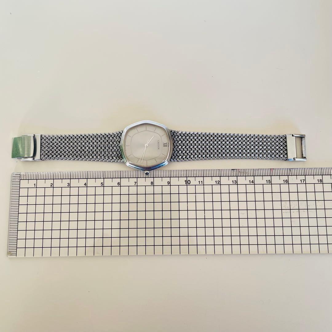 CREDOR クレドール 腕時計 5931-5232 シルバー 稼働品 セイコー