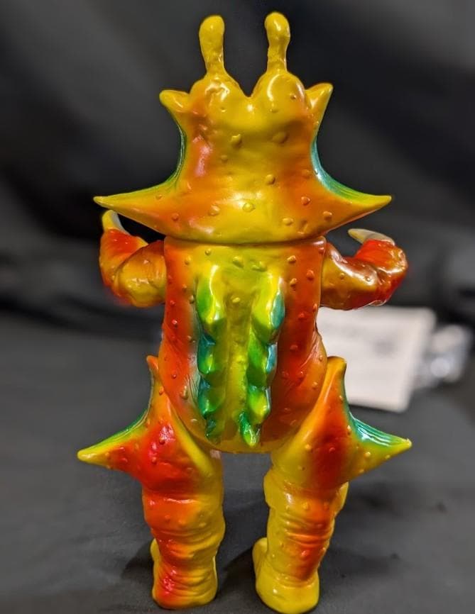 キンダー「ミラーマン」登場怪獣（ブルマァク復刻）ソフビフィギュア