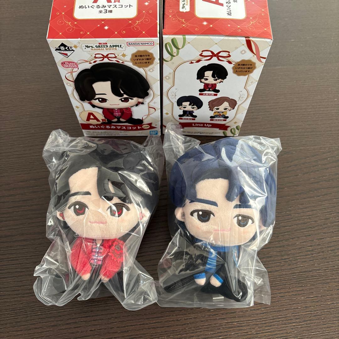 一番くじ ミセスグリーンアップル A賞 2種セット 大森元貴 若井滉