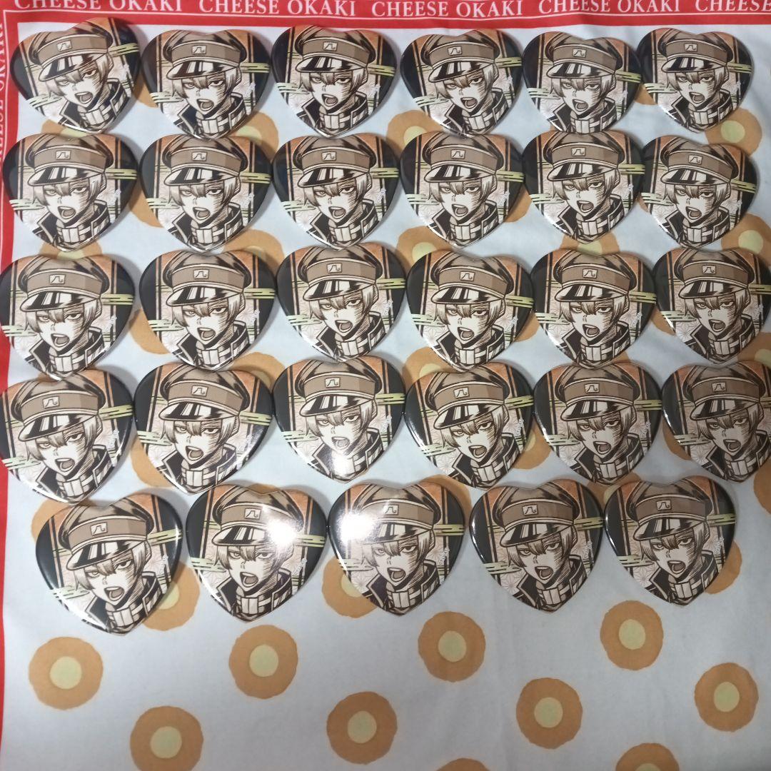 2224.桃源暗鬼 不破真一 ハート型缶バッジ 予約2026年01月】TVアニメ