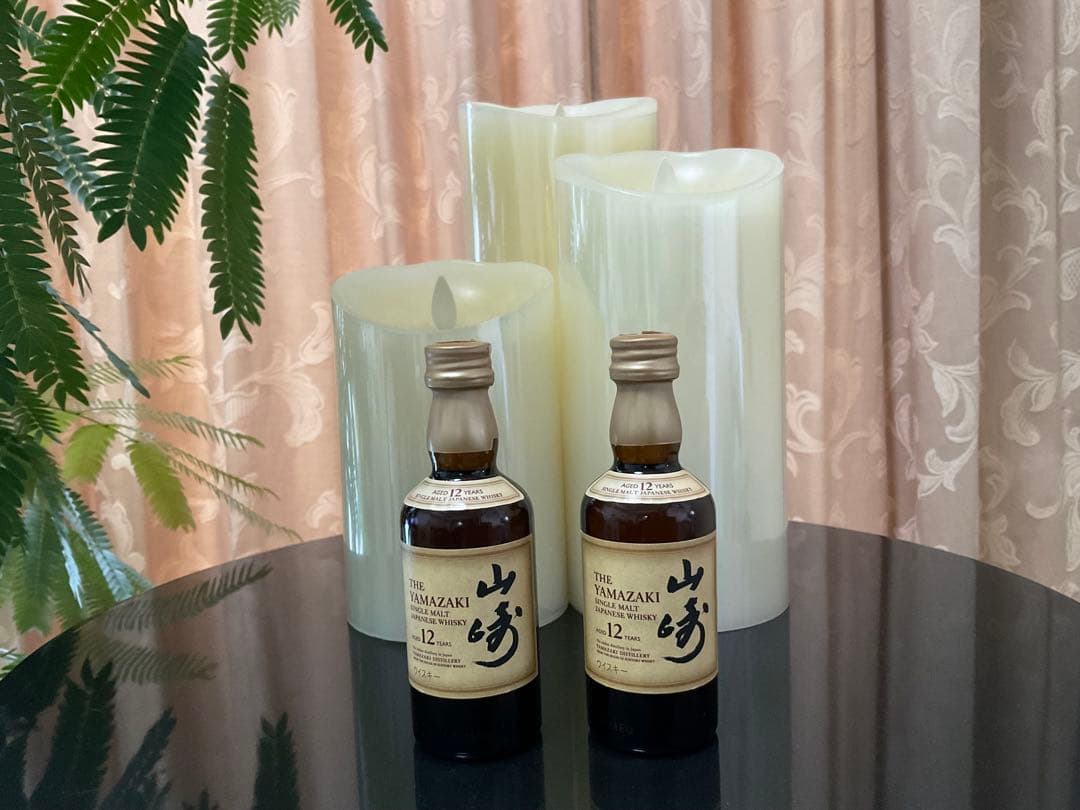 山崎 12年ウイスキー 50ml 4本セット