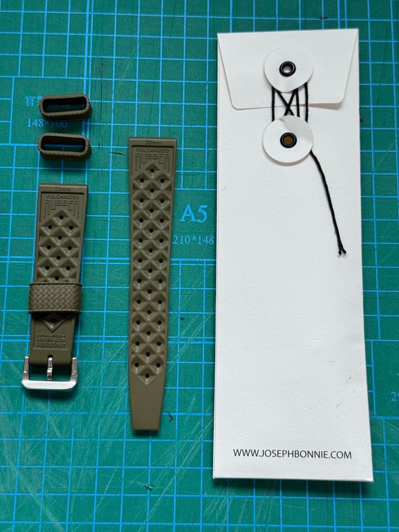 Joseph Bonnie Rubber Tropic Strap ２個セット