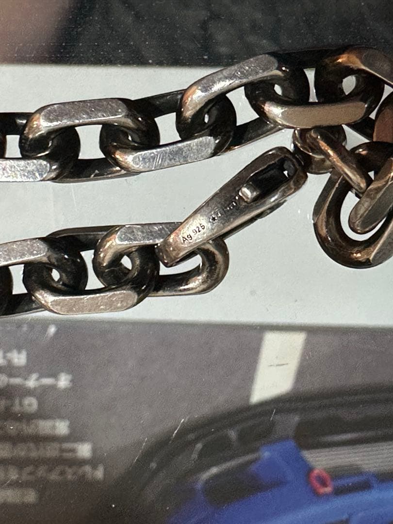 【P】グッチブレスレットGUCCI シルバー925インターロッキングG