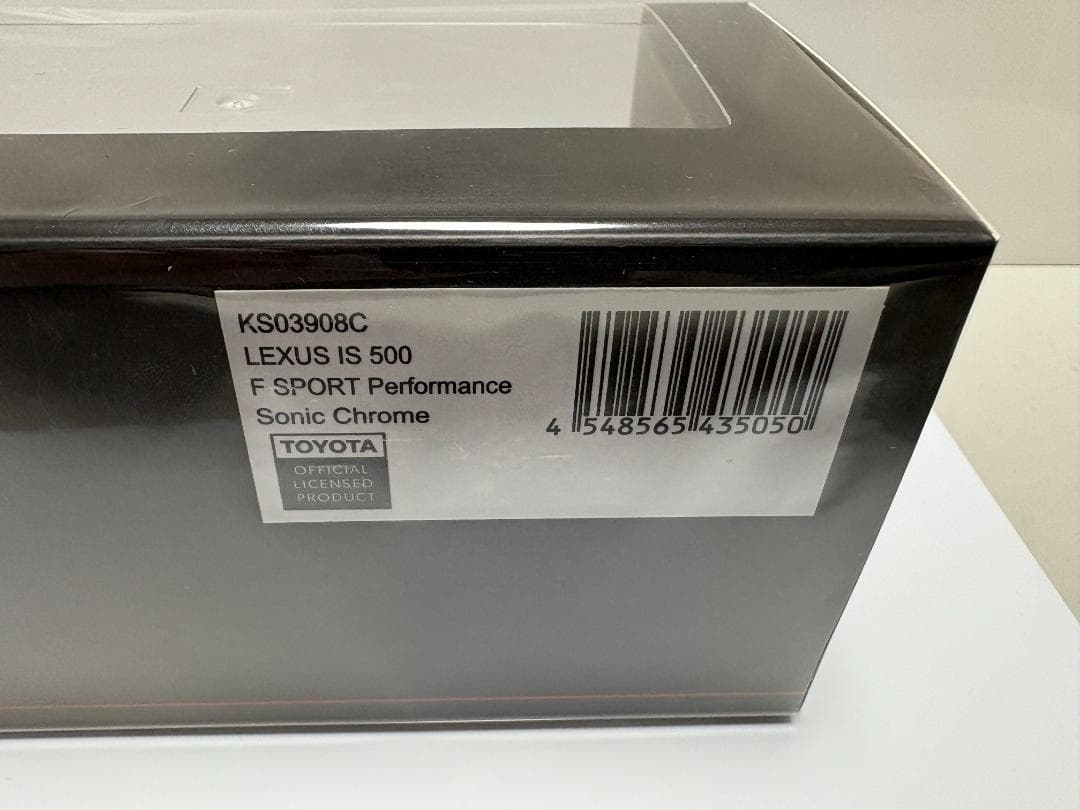 京商 1/43 レクサス IS 500 F SPORT ソニッククローム