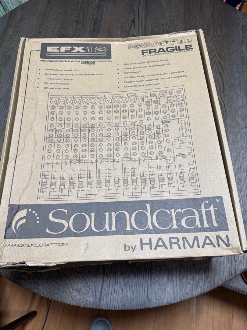 k*g様 Soundcraft EFX12 アナログミキサー