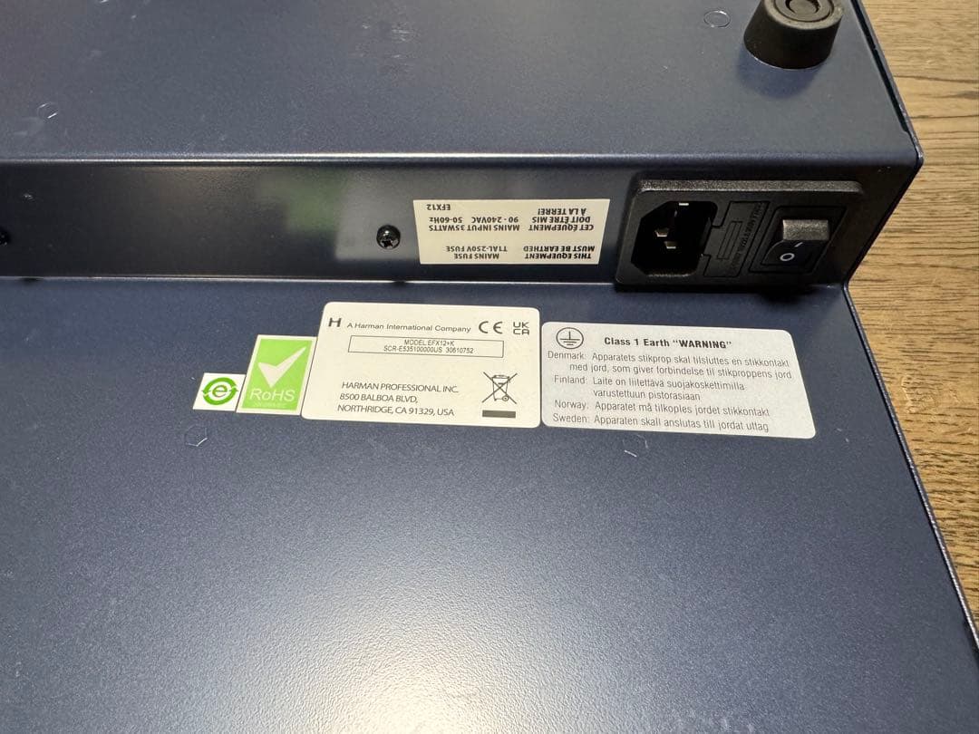 k*g様 Soundcraft EFX12 アナログミキサー