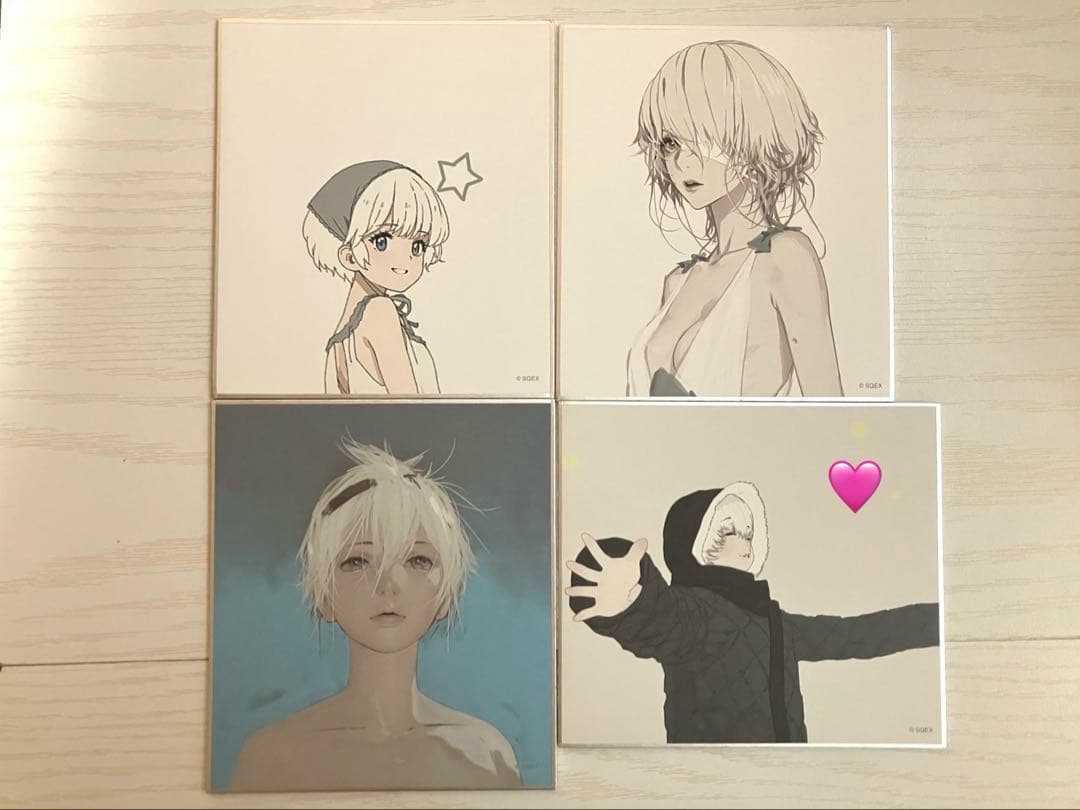 NieR Seriesミニ色紙コレクション ニーア展 消セナイ記憶 ⑥ - メルカリ