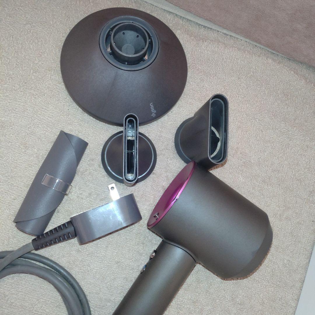点検メンテ清掃済 ダイソン Dyson ドライヤー ヘア 機能稼働良好 箱他付き