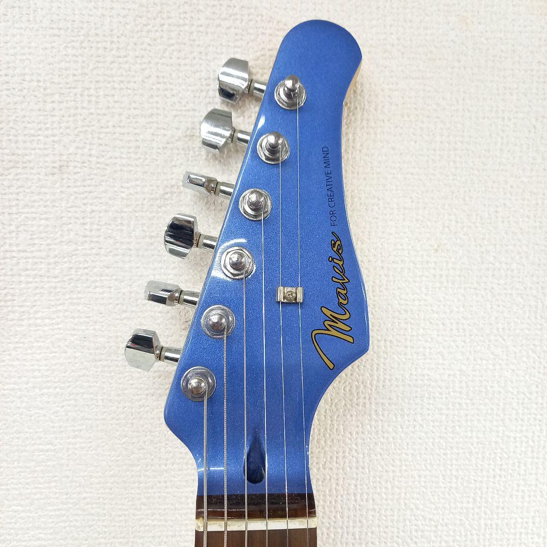 美品◎Mavis ストラトキャスター ブルーメタリック メイビスの通販はau