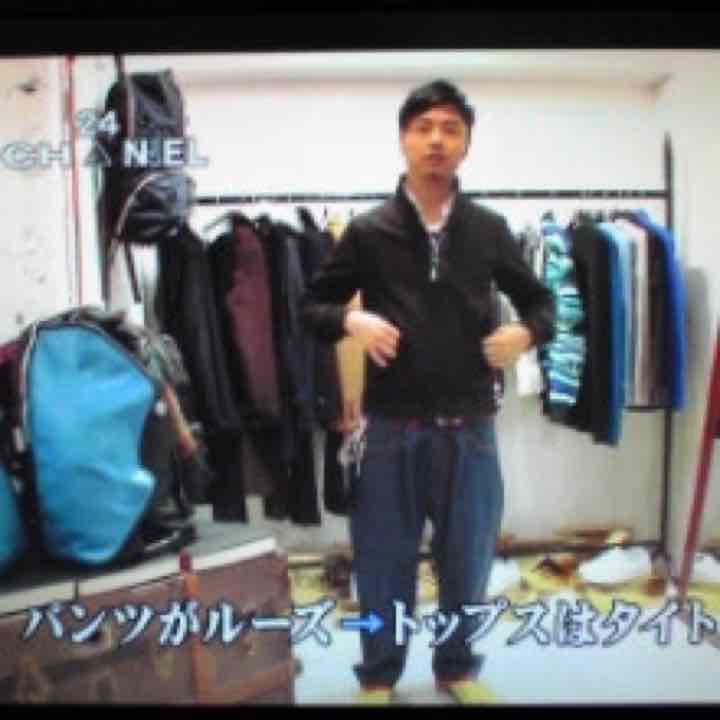 堂本剛 着用 じわモテ 袴デニムパンツ 24channel 着 堂本剛さん着用