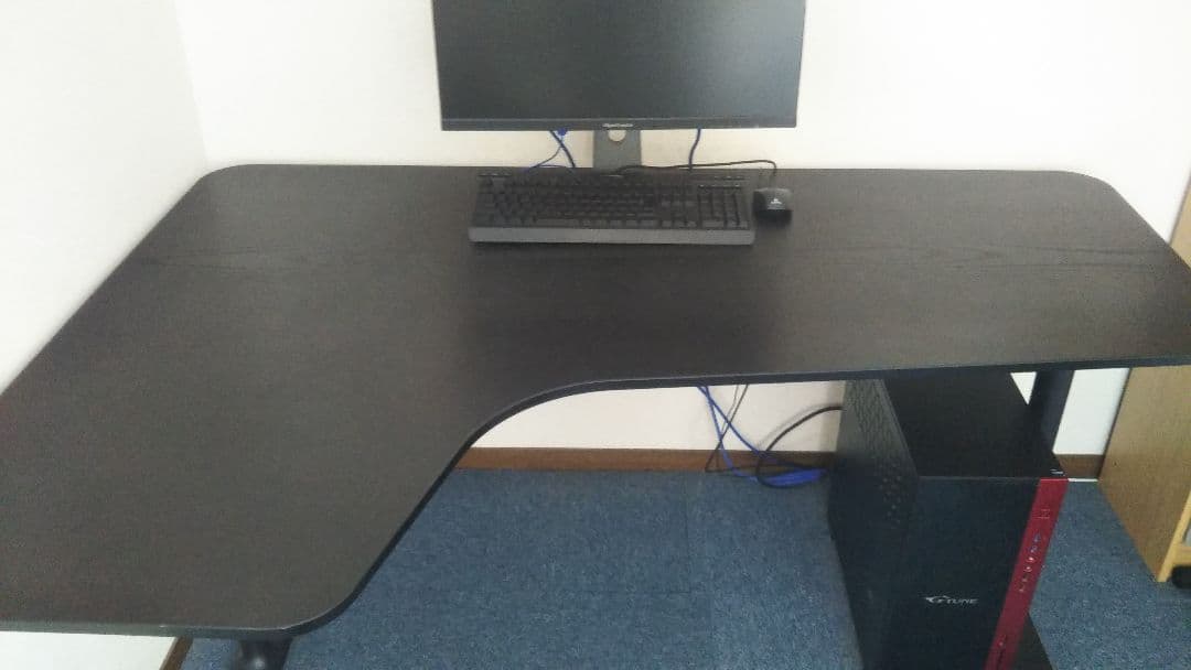 イケア★IKEA★BEKANT ★ベカント コーナー　デスク 机　左　黒　無印