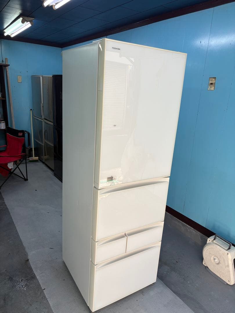 Toshiba 冷蔵庫 5ドア ホワイト2016年