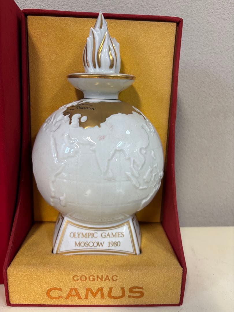 未開栓）CAMUS コニャック リモージュ製ボトル モスクワオリンピック80´