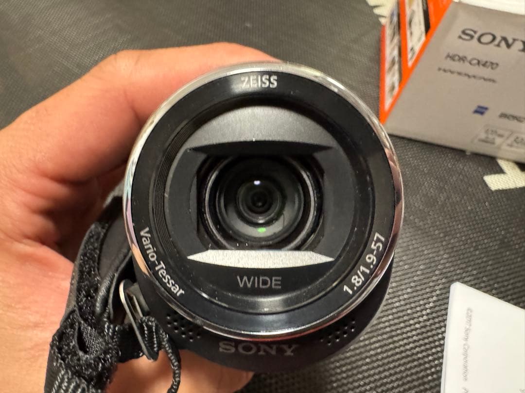 SONY HDR-CX470 ビデオカメラ ブラック